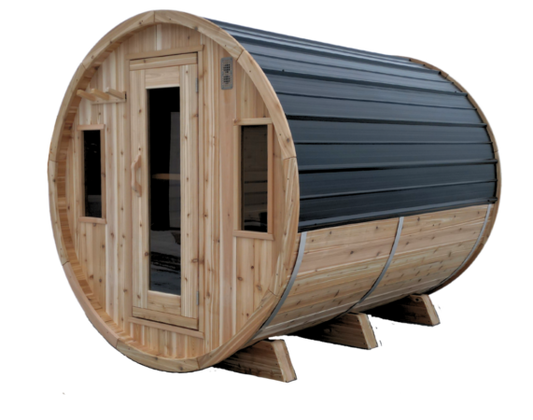 Traditional Barrel Sauna - 7'x8' Sauna - Model 7800