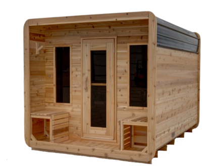 Luna Sauna - 7'x6' plus porch - Model LU7602