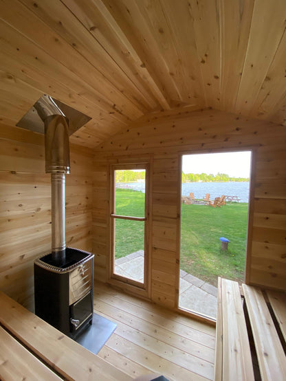 Traditional Cabin Sauna 8x8'