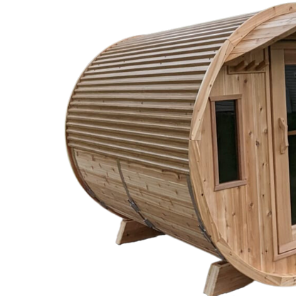 Traditional Barrel Sauna - 7x6' Sauna - Model 7600